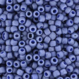 Toho ROUND 8/0 Seed Beads SEMI GLAZED SOFT BLUE