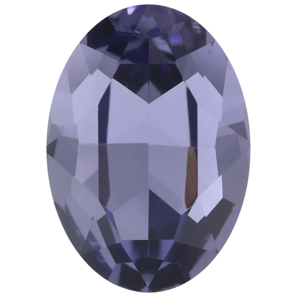 Krakovski Crystal Oval Stone 10x14mm TANZANITE