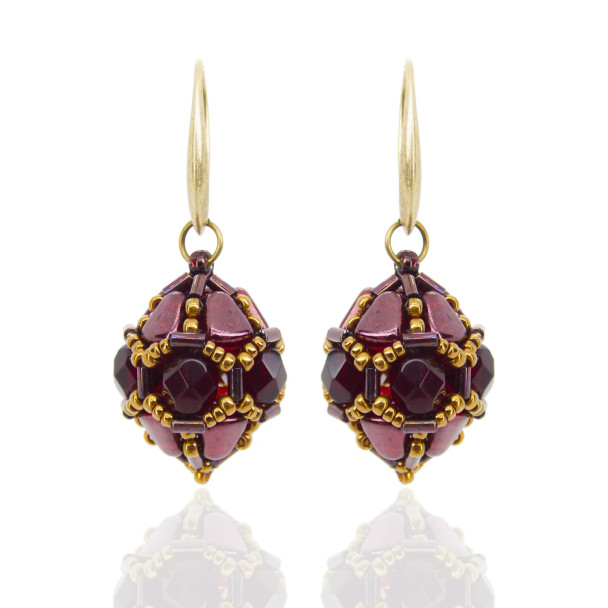 Gilded Lantern Beaded Bead Tutorial
