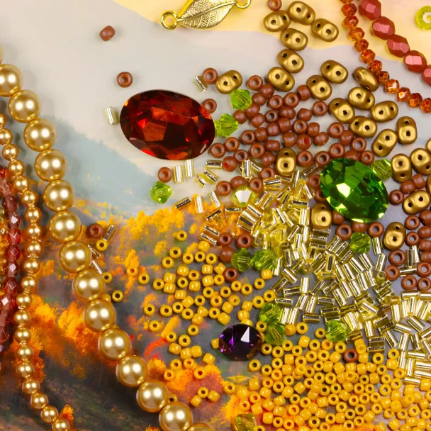 Warm Tones Foundational Palette Beads Collection