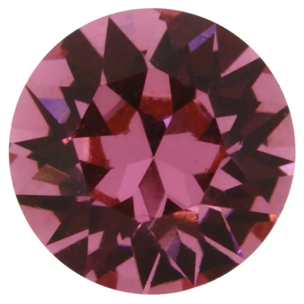 Swarovski Crystal Chaton Stone 8mm ROSE 1088