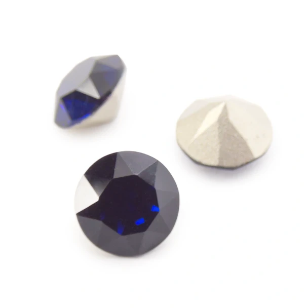 Krakovski Crystal Chaton 8mm DARK INDIGO 1088