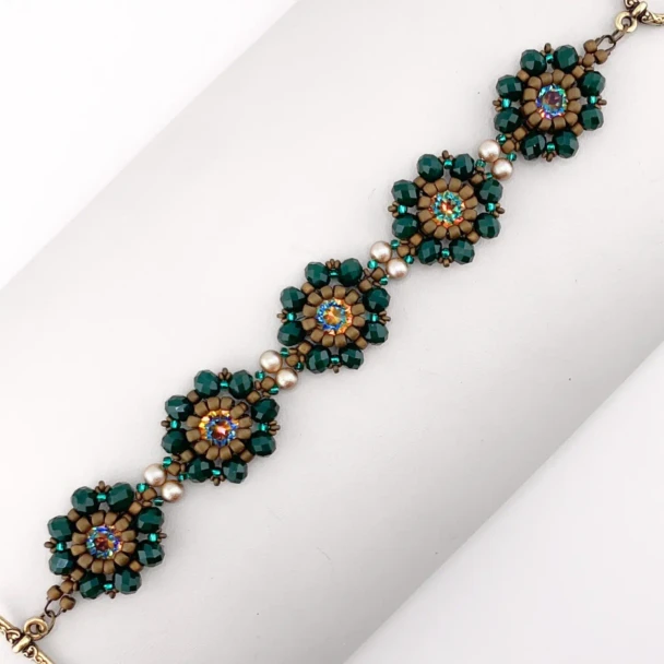 Cloverlight Bracelet Tutorial by Orchid and Opal Jewelry & Beads