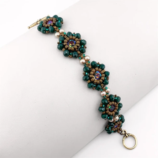 Cloverlight Bracelet Tutorial by Orchid and Opal Jewelry & Beads