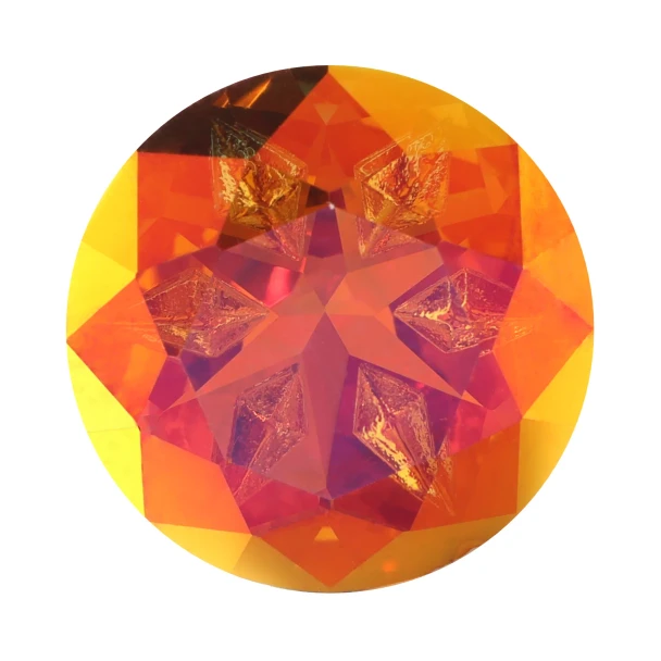 Krakovski Crystal Solar Round Stone 18mm ASTRAL PINK