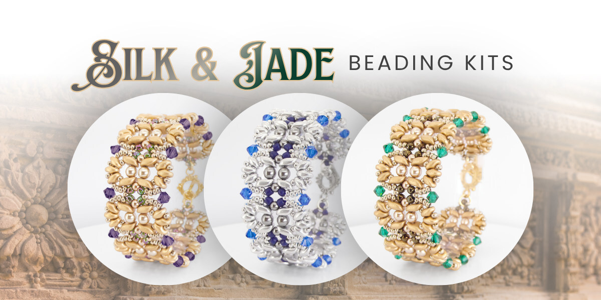 NEW Silk & Jade Beading Kits