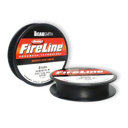 FireLine SMOKE GREY 4LB Size B 0.005 diameter (125yards)