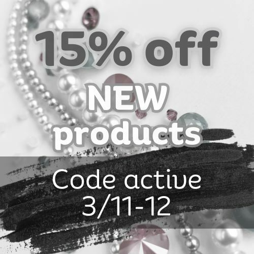 Discount 15% off all new recently added products!