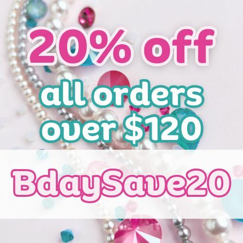 Discount 20% off your order total. Storewide!