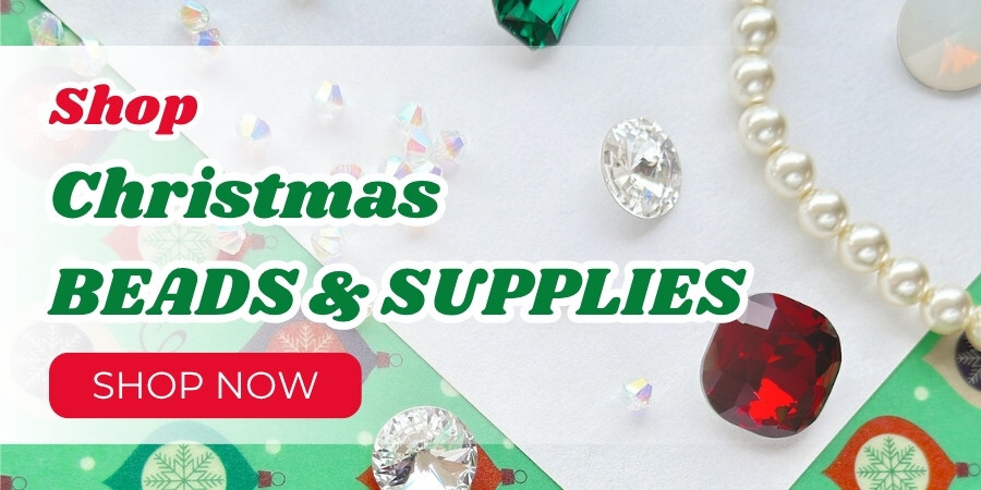 Christmas Beads & Supplies - shop now.