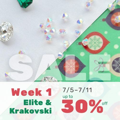 Elite Eureka Crystal & Krakovski Crystal now on sale, up to 30% off.