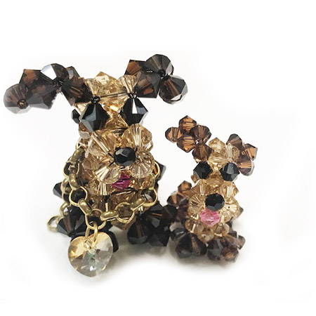 Beads Bundle, Includes Amoras, Pearls, and Swarovski Beads, Dog  Accessories