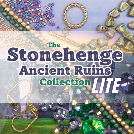 Stonehenge Ancient Ruins Eureka Crystal Beads Collection