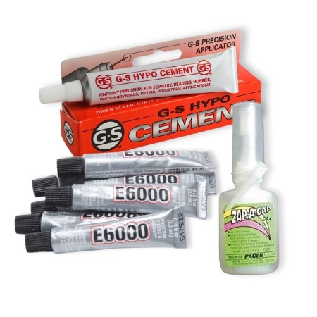 E6000 Clear Adhesive With Precision Tips | Heavy Duty Glue | Multi Purpose