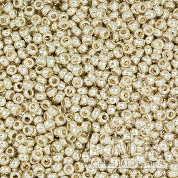 Toho Round Seed Beads SIZE-11 #PF558 PERM. GALVANIZED 