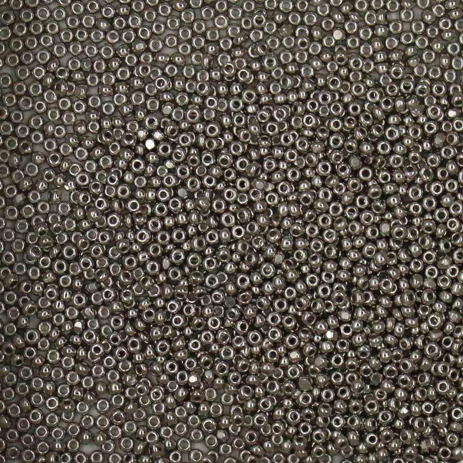 SIZE-15 Czech Charlotte Seed Beads NICKEL PLATED