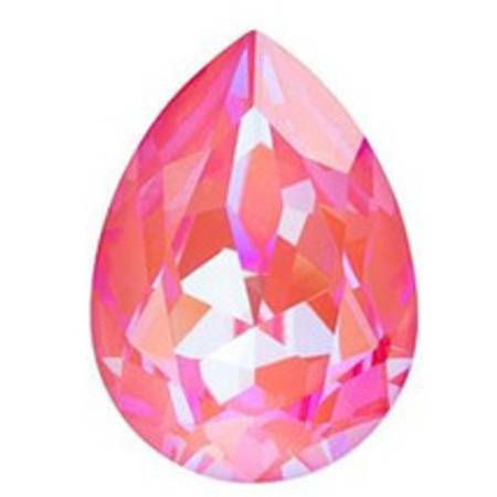 ELITE Eureka Crystal Rivoli Stone 14mm ORANGE GLOW DELITE