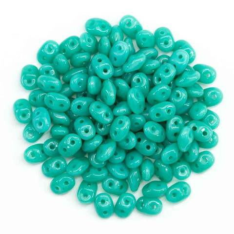 Amazon.com: Czech SuperDuo Two-Hole Seed Beads 5.5x2.56mm