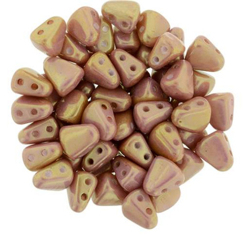 Nib-Bit Beads Luster Opaque Pink | Eureka Crystal Beads