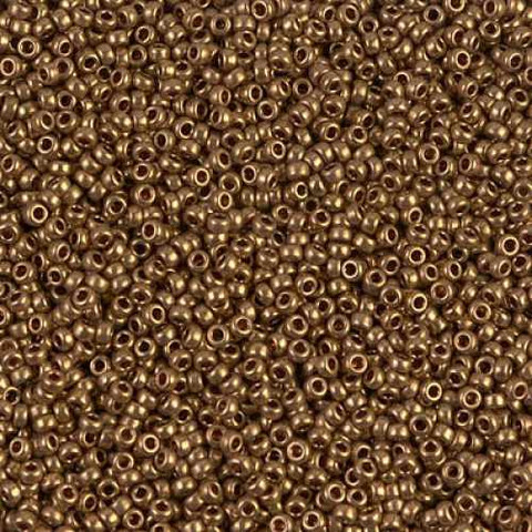 15/0 Metallic Gold Seed Beads (Tiny)