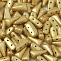 30pcs Vexolo 2-hole Pressed Beads 5x8mm VX022 Czech Glass Jet Black