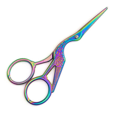 Small embroidery scissors - rainbow finish — I Heart Stitch Art