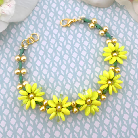 Botanico Lentil Bead Bracelet Tutorial | Eureka Crystal Beads