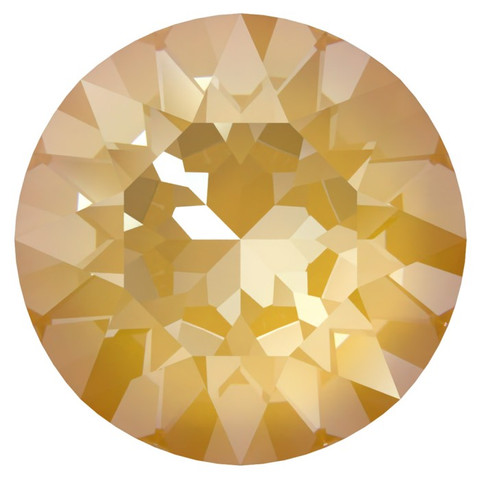 Swarovski Crystal Chaton 8mm CRYSTAL TUSCAN YELLOW LUX