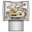 Whirlpool® 36-inch True Counter Depth 4-Door French Door Refrigerator with Nugget Ice - 22 cu. ft. WRMC7436TZ
