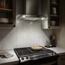 Whirlpool® 30" Curved Glass Wall Mount Range Hood WVW51UC0LS