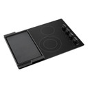 Maytag® 30-Inch Electric Cooktop with Reversible Grill and Griddle MEC8830HB