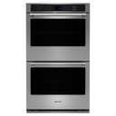 Maytag® 27-inch Double Wall Oven with Air Fry and Basket - 8.6 cu. ft. MOED6027LZ