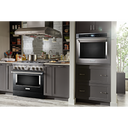 KitchenAid® 36'' Smart Commercial-Style Dual Fuel Range with 6 Burners KFDC506JBK