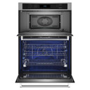 KitchenAid® 30" Combination Microwave Wall Oven with Air Fry Mode KOEC530PSS