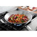 KitchenAid® 48'' Smart Commercial-Style Dual Fuel Range with Griddle KFDC558JIB