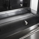 Kitchenaid® 23.8 cu. ft. 36" Counter-Depth French Door Platinum Interior Refrigerator with PrintShield™ Finish KRFC704FPS
