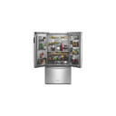 Kitchenaid® 23.8 cu. ft. 36" Counter-Depth French Door Platinum Interior Refrigerator with PrintShield™ Finish KRFC704FPS