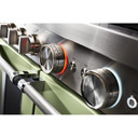 KitchenAid® 48'' Smart Commercial-Style Dual Fuel Range with Griddle KFDC558JAV