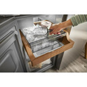 Kitchenaid® 19.4 cu. ft. 36-inch wide Counter-Depth 4-Door Refrigerator with PrintShield™ Finish KRQC506MPS Kitchenaid® 19.4 cu. ft. 36-inch wide Counter-Depth 4-Door Refrigerator with PrintShield™ Finish KRQC506MPS