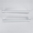 Top Freezer Refrigerator Handle Kit, White W10721895