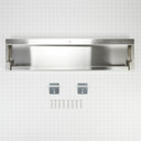 6” (15.2 cm ) Slide-in Range Backsplash, Stainless W10655450