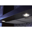 Whirlpool® 30" Contemporary Black Stainless Wall Mount Range Hood WVW53UC0HV