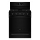Whirlpool® 30-inch Gas Range with Air Fry and Air Baking, Self Cleaning, Rapid Preheat 5.0 CuFt Capacity WFGS5030RB