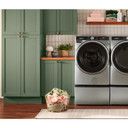 Whirlpool® 5.8 cu. ft. Smart Front Load ENERGY STAR® Certified Washer with FreshFlow™ Vent System and AI Intelligent Wash WFW6720RR