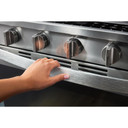 Whirlpool® 30-inch Smart Slide In Gas Range with Air Cooking Technology, No Preheat Air Fry, Steam/Self Clean and High Speed Preheat WSGS7530RZ