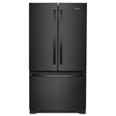 Whirlpool® 36-Inch Wide Counter-Depth French Door Bottom Mount Refrigerator - 20 cu. ft. WRFC2036RB
