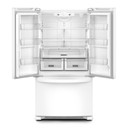 Whirlpool® 36-Inch Wide Full-Depth French Door Bottom Mount Refrigerator - 25 cu. ft. WRFF3036RW