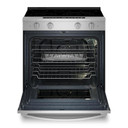 Whirlpool® 30-inch Smart Slide in Electric Range with Air Cooking Technology, No Preheat Air Fry, WipeClean™ Coating, Steam/Self Clean and High Speed Preheat YWSES7530RZ