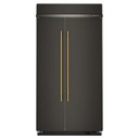 Kitchenaid® 25.5 Cu. Ft. 42" Built-In Side-by-Side Refrigerator with Platinum Interior KBSN742SBE