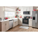 30-inch Amana® Electric Range with Extra-Large Oven Window YAER6203MSS